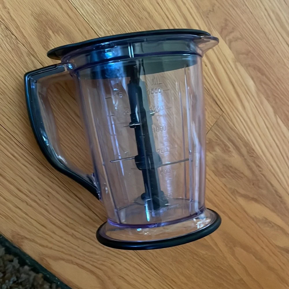 Ninja 6-Cup 48oz 1.5L Blender Food Processor Replacement Pitcher w/ Lid & Blade